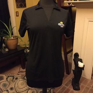 Corona Light polo shirt navy blue ladies small